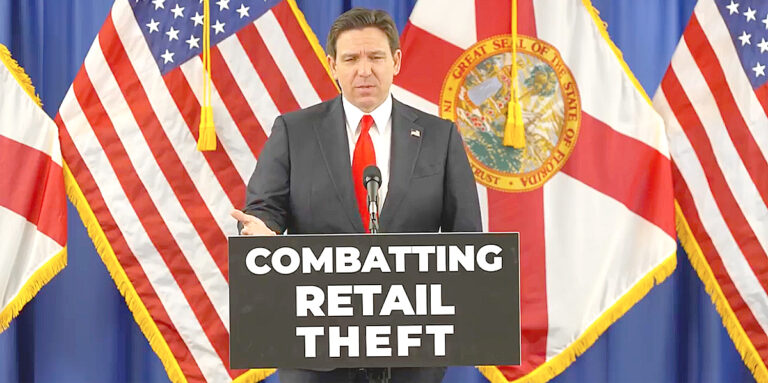 佛州嚴刑打擊零售盜竊，盜取價值超過40元商品，將被定為三級重罪