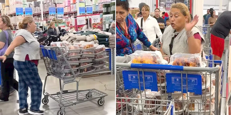 女子感恩節前掃光架上烤雞惹眾怒，真相揭曉後網民都改口